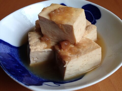 豆腐の梅煮♪